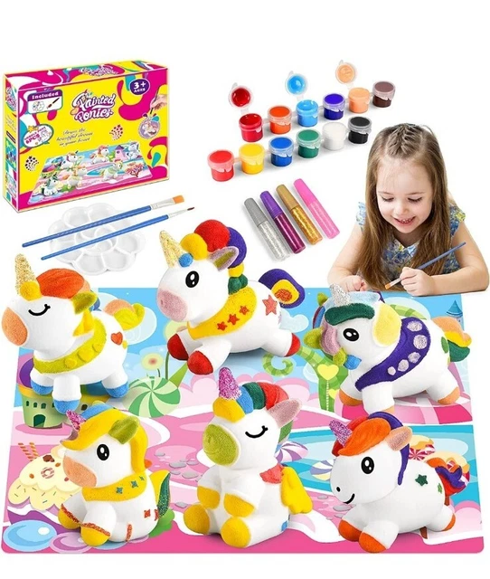 Set Braccialetti Fai Da Te Per Bambine 5-12 Anni - Kit Creativo Con Adesivi E Decorazioni, Regalo Compleanno Natale Pasqua, Giocattolo Manualità