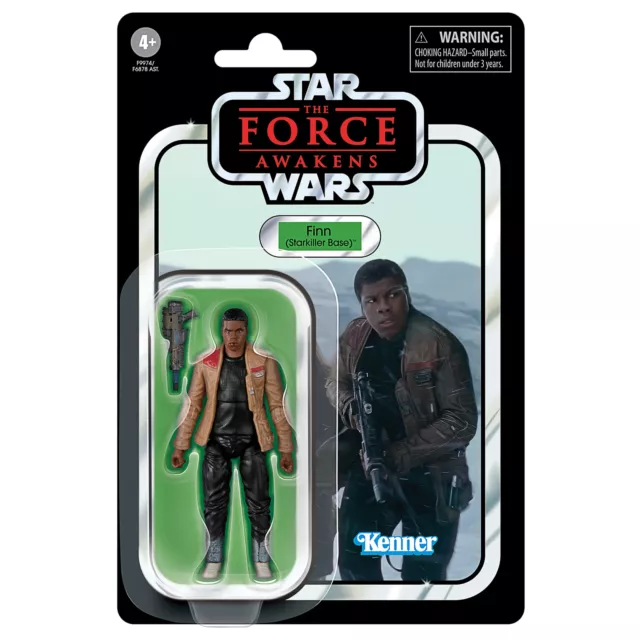 Star Wars La colección Vintage,  Finn (Base Starkiller) - Figura - Star Wars  -