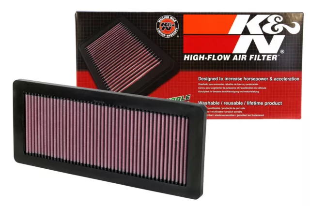 K&N Filtro Aria Sportivo 100% Cotone Lavabile VW Golf V VI 2.0 TDI incl. GTD