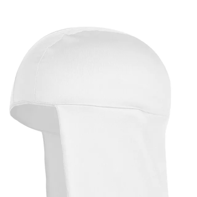 Cycling Visor Cap Outdoor Anti UV Breathable Fishing Neck Protector (White)