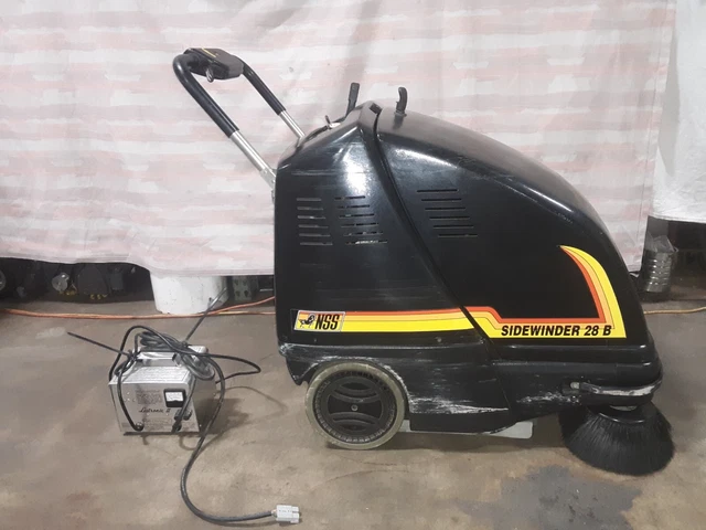 nss floor sweeper sidewinder 28b very good clean  low hours self propelled