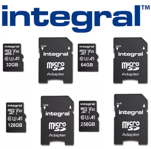 Memory Card 32GB 128GB 256GB Ultra 100MB/s Class 10 U3 V30 Micro SD SDXC