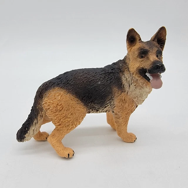 Schleich GERMAN SHEPHERD Standing Adult Dog Figure Retired 2.5"