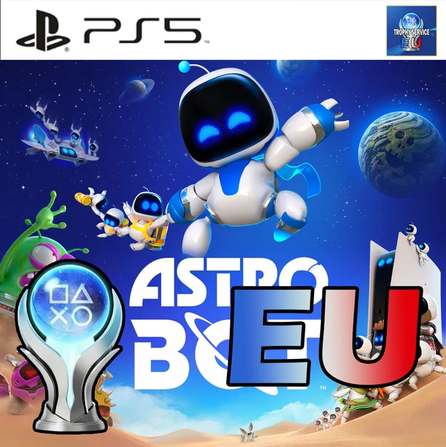 Service Platinum Trophy EU Pour PS5 – Astro Playroom – Neuf