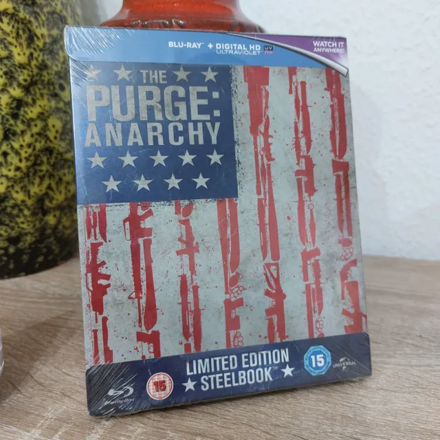 The Purge - Anarchy Steelbook neu/ovp uncut bester Teil, mit deutsch Ton