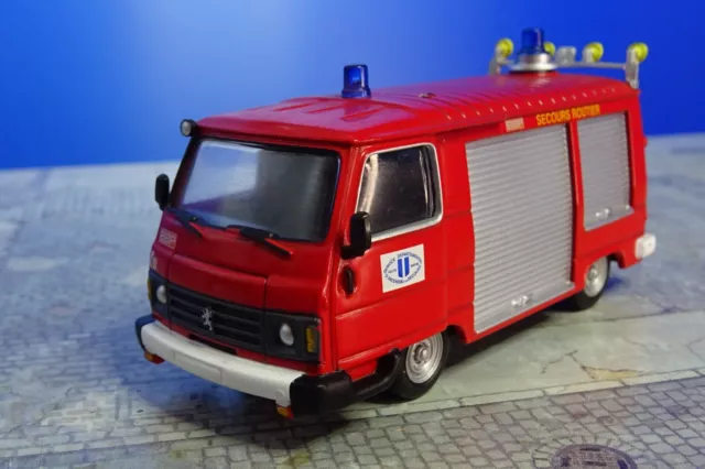 Del Prado Feuerwehr Peugeot J9 BBP VSR 1984 1:50 VS187