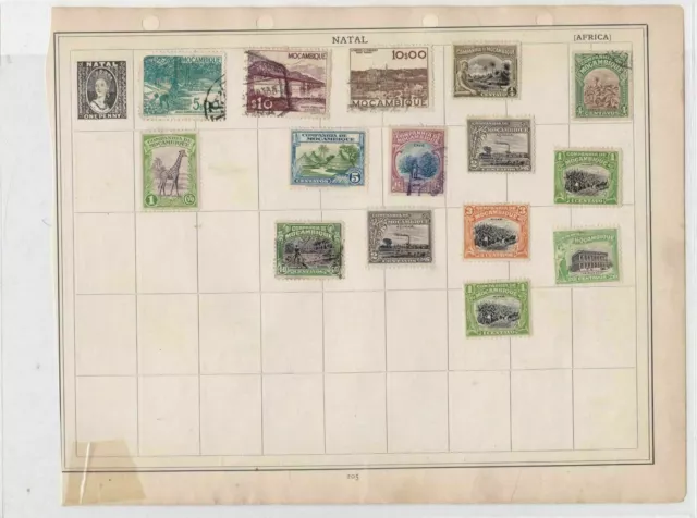 mozambique company stamps  ref 10478