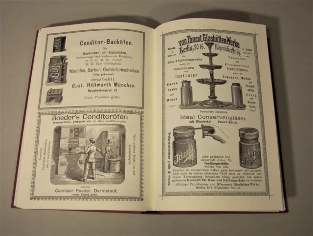 Neues illustriertes Conditorei-Buch. ND der Erstausg.1898 Lebkuchen, Pfeffernuss 5