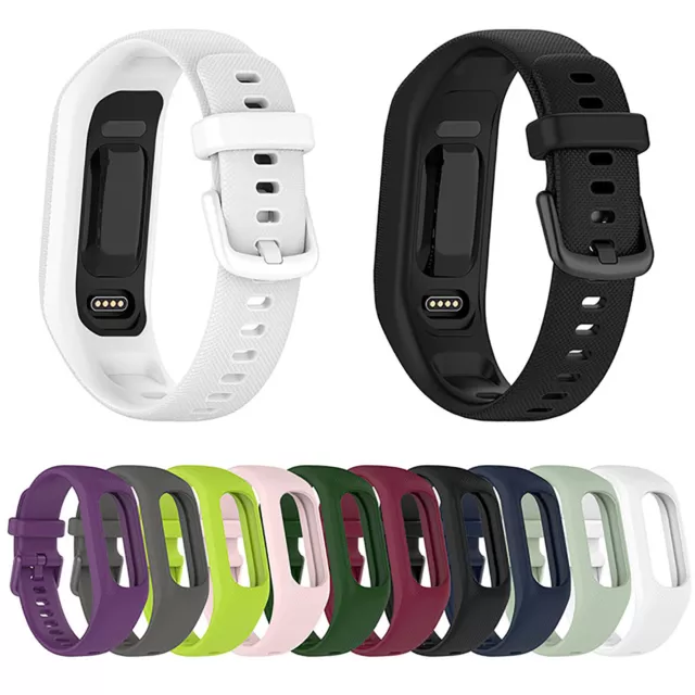 Silikon Ersatz Armband für Garmin Vivosmart 5 Smartwatch Uhrenarmband Strap Band