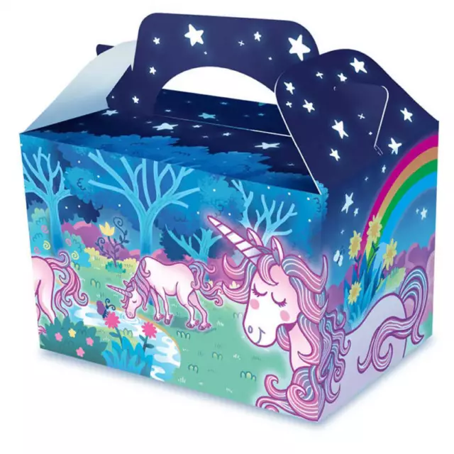 150 Unicorn Food Boxes Party Gift Treat Birthday Bulk Wholesale Job Lot