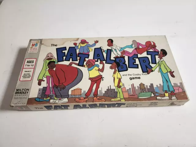 Vintage Fat Albert and the Cosby Kids game 1973 Milton Bradley # 4325- COMPLETE