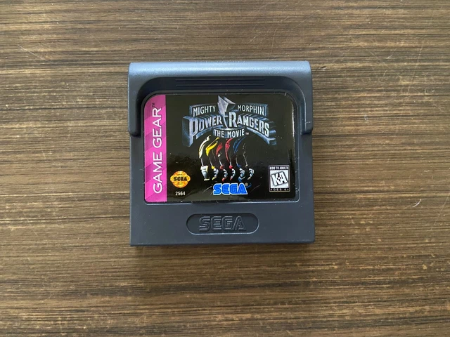 MIGHTY MORPHIN POWER Rangers The Movie (Sega Game Gear GG) [Game Only ...