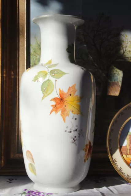 Nymphenburg Bodenvase 46cm große Vase Jugendstil mit Signatur TOP 1.wahl