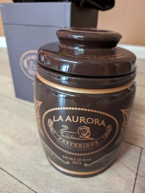 Zigarren Humidor Jar Topf La Aurora