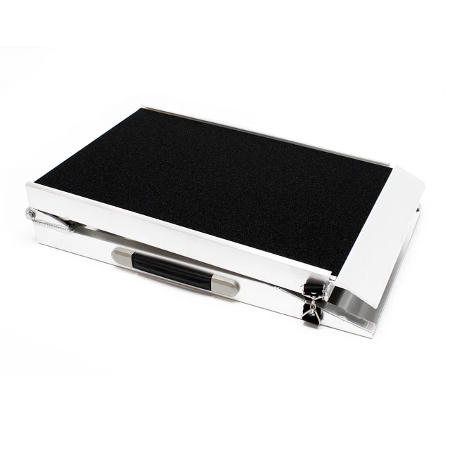 Hunderampe Tierrampe 213 x 48cm 115kg faltbar Aluminium rutschfeste Oberfläche
