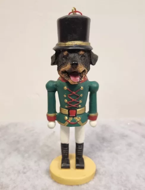 Rottweiler  Nutcracker Christmas Tree Decoration Ornament