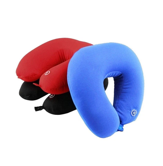 Nouveau oreiller de voyage en forme de U oreillers cervicaux relaxant doux... 6