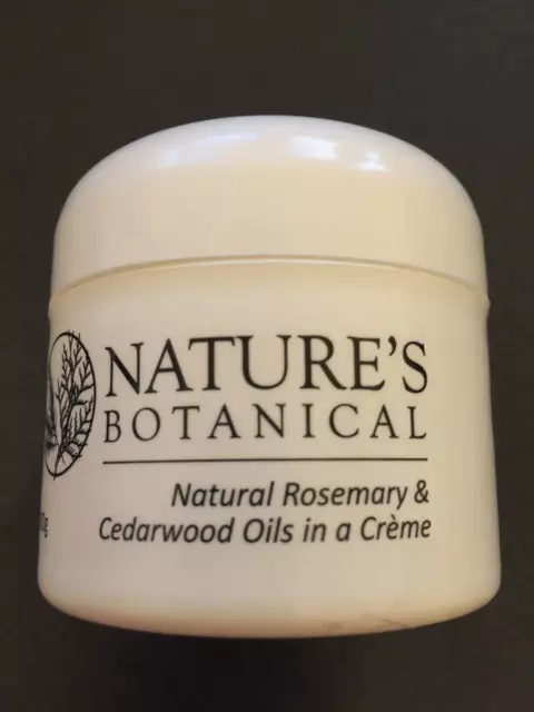 BEST PRICE Nature’s Botanical Rosemary & Cedarwood Oils in a Natural Crème 100gm