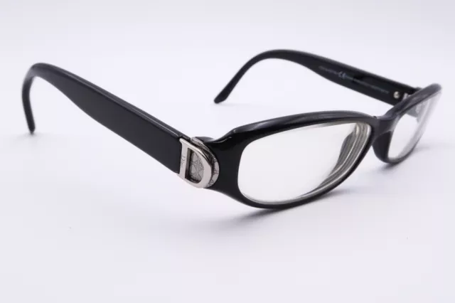 NICE Christian Dior CD3171 Eyeglasses FRAMES D28 Black 52[]14-135 Silver B944