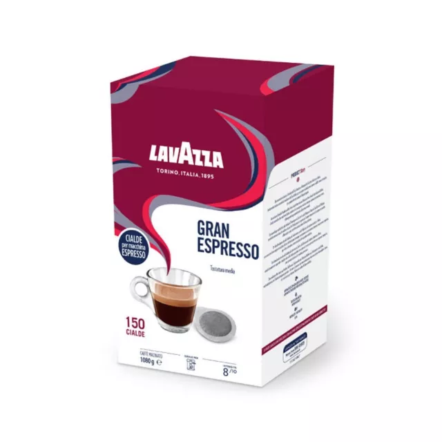 PROMO 150 CIALDE CAFFè LAVAZZA IN CARTA ESE 44 mm GRAN ESPRESSO  (LCGES)