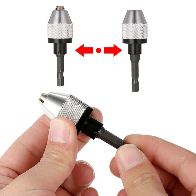 Tourne-écrou 120mm Avec Tige Hexagonale 6,35mm – Acier Chrome Vanadium, Pour Perceuse, Changement Rapide - 3