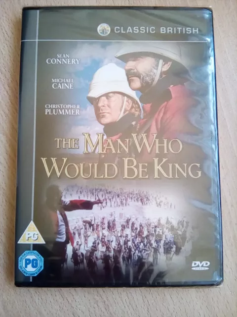 🎬 (Neu) The  Man  Who  Would  Be  King ,,Sean Connery ~ Michael Cain,, (Dvd) 🎬