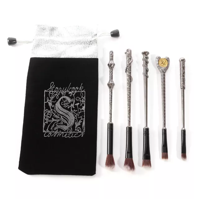 5x Harry Potter Makeup Brushes Wizard Magic Wand Makeup Brush Set Birthday Gift