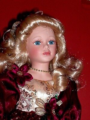 XMAS GIFT: GORGEOUS Long Hair Blonde Doll The Heritage Collection 16"  VINTAGE