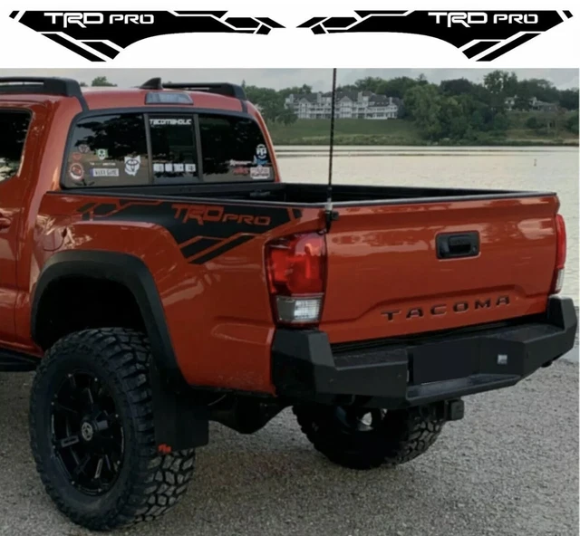 TOYOTA TRD PRO 20162021 side bed Vinyl Decals graphics rally