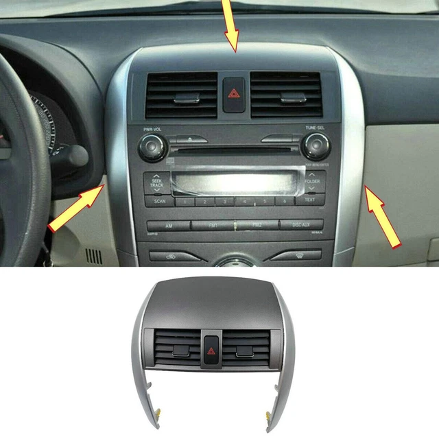 For Toyota Corolla 09-13 Car Center Dash A/C Outlet US New Panel Vent Air X1H8