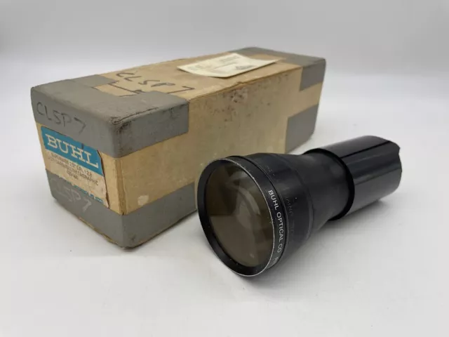 Buhl Superwide 2.0" f/2.8 Projector Projection Lens 429-60 Flat Field Superwide