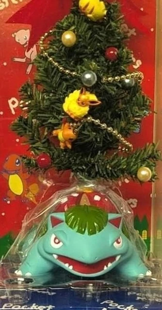 ポケモン　ウッドツリー　2004 VENUSAUR POKEMON CHRISTMAS Tree Vinyl Figure Tomy 1997 Vintage