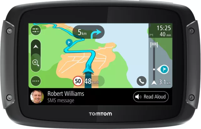 TomTom RIDER 500 Europe mobiles PKW Motorrad Navigationsgerät Wi-Fi LMU TMC