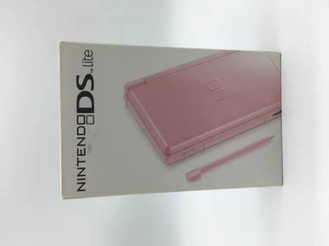 Boxed Nintendo DS Lite - Coral Pink (USG-S-PB-USZ)