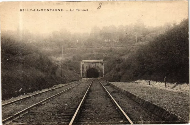 CPA RILLY-la-MONTA - Le Tunnel (245482)