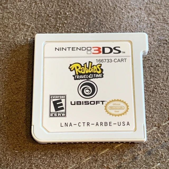 RABBIDS: TRAVEL IN Time 3D (Nintendo 3DS, 2011) Loose Cart £9.81 ...