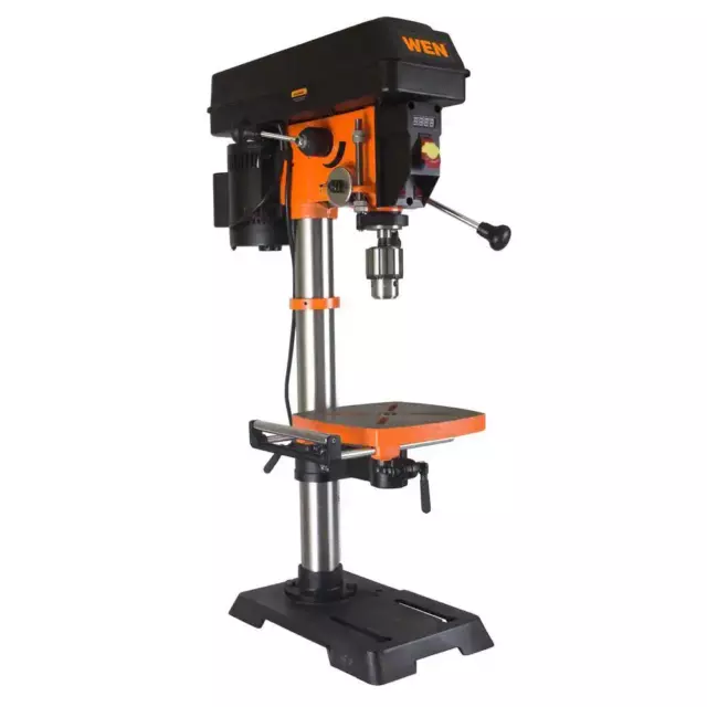 Benchtop Drill Press 12 in. Variable Speed Cast Iron Laser Work Light 5/8 in Benchtop Drill Press 12 in. Variable Speed Cast Iron Laser Work Light 5/8 in