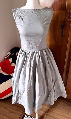 Lindy Bop | Audrey dress |  grey | brand new with tags | size 10