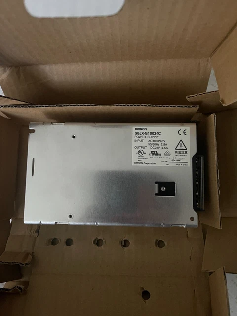 OMRON POWER SUPPLY ACV100-240V 50/60 HZ DC24V S8JX-N10024C Free Shipping