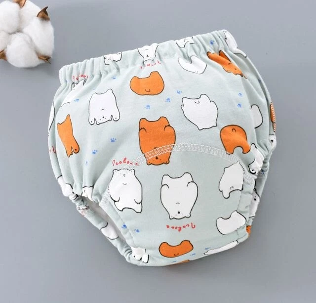 Reusable Baby Training Pants Cloth Waterproof Infant Diaper Nappies S - Size