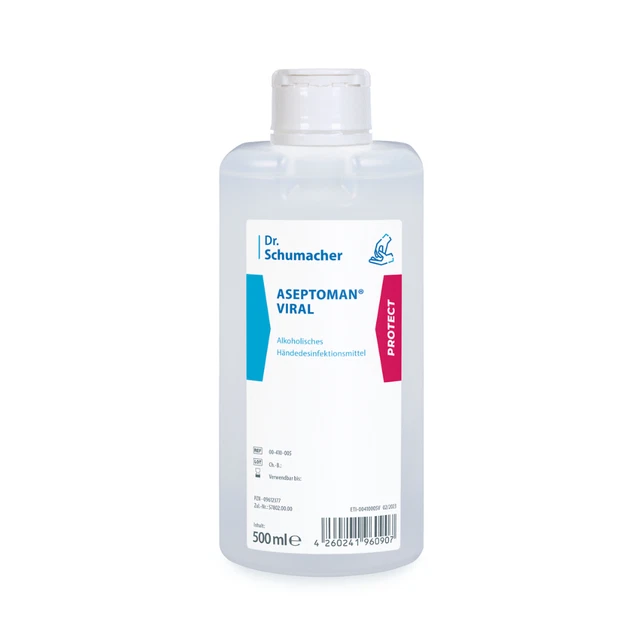 Dr. Schumacher ASEPTOMAN Viral Händedesinfektion - 500 ml - B00JE78MOQ