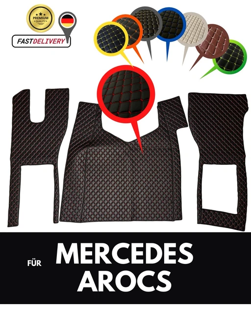 Tapis De Sol Beige Pour Camion Mercedes Actros MP4/MP5 Big Giga – Neuf Sous Emballage