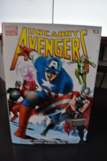 Uncanny Avengers Omnibus Marvel Hardcover RARE Thor Captain America Rogue X-Men