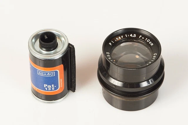 Carl Zeiss Jena Planar 10cm 1:4,5 Wet Plate