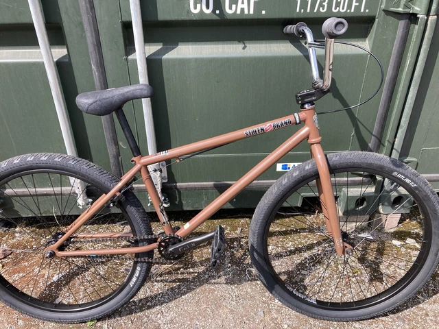 STOLEN ZEKE 26 BMX Bike Brown Jump Wheelie 225.00 PicClick UK