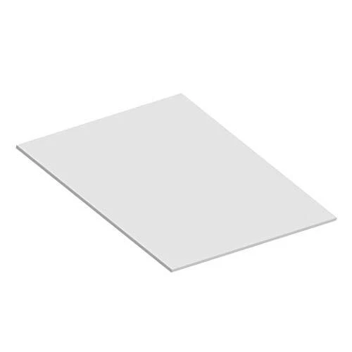 Expanded Pvc Sheet “ Lightweight Rigid Foam “ 6mm 1/4 Inch “ 12 X 12 Inches “
