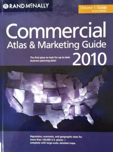 Rand McNally 2010 Commercial Atlas & Marketing Guide 2 Volume Set(Rand Mcnal...