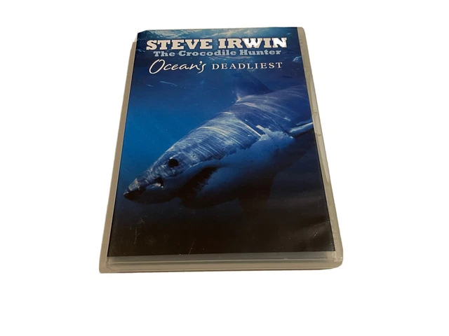 DVD: STEVE IWRIN (The Crocodile Hunter) - Ocean's Deadliest FREE