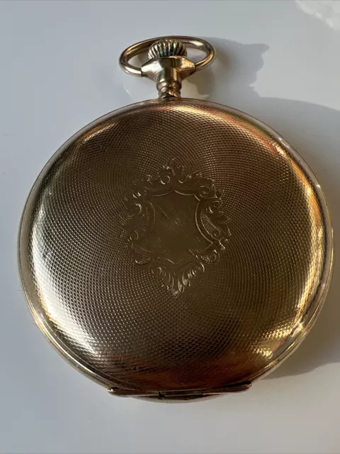 Tavannes Watch Co Savonette Doppeldeckel Gold Filled Taschenuhr Pocket Watch 1-2