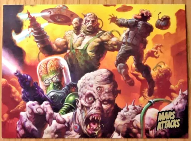 Mars Attacks  Invasion 2013  Gold Card 47 Science Unleashed